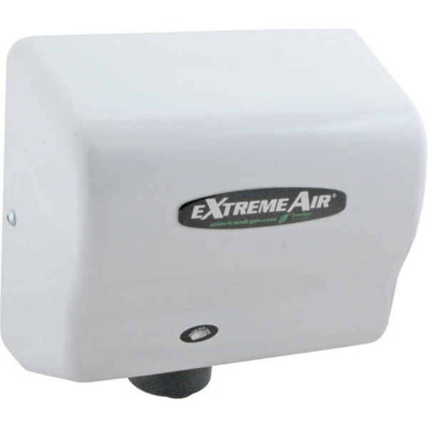 American Hand Dryer Dryer, Hand , No Touch, White GXT9-M